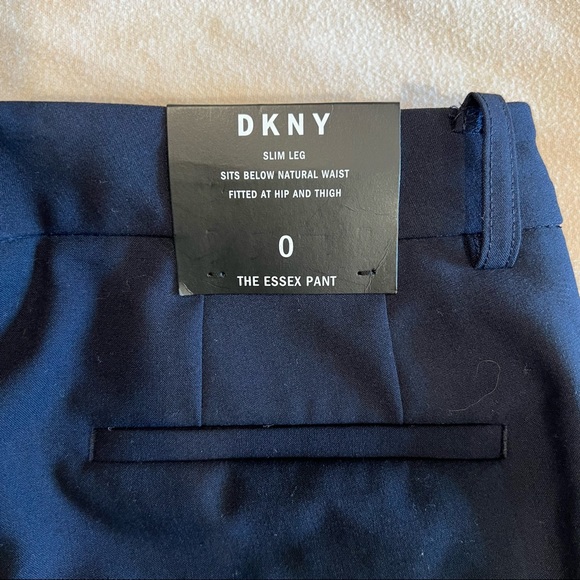 DKNY Slim Leg Essex Pant - Picture 8 of 12